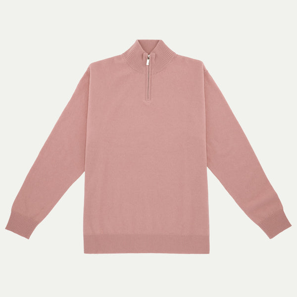 Light Pink quarter zip