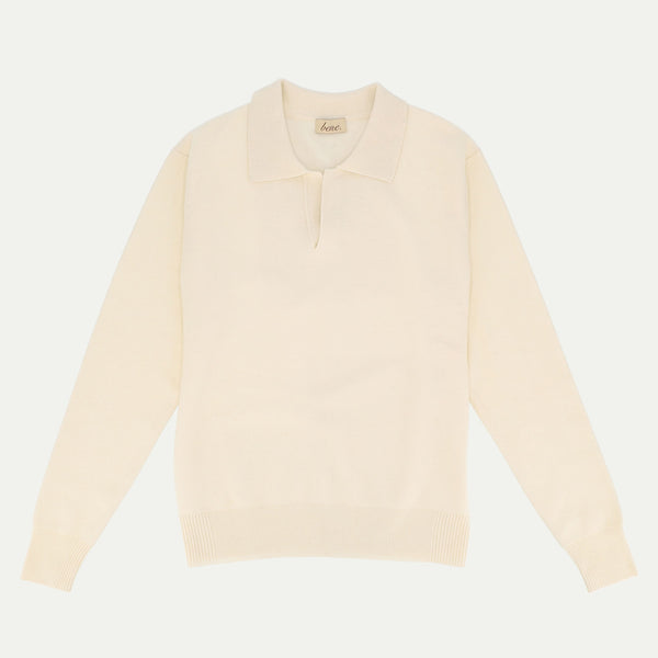 Off White open collar sweater