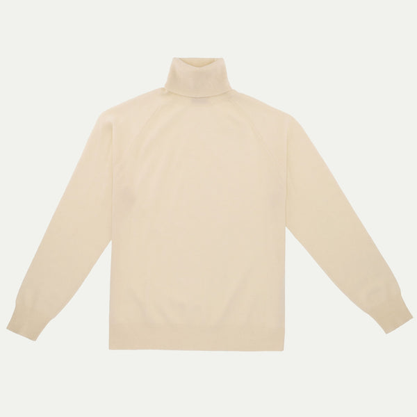 Off White roll neck